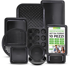 Set Da 10 Pezzi Di Teglie Da