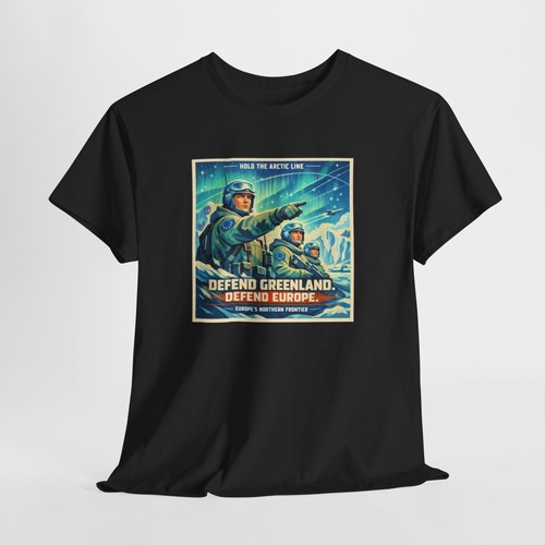 Shirt defend groenlandia - t-shirt,