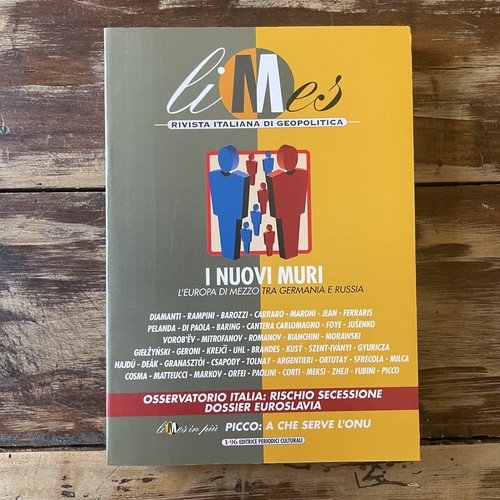 Limes 1996 i - 1/1996, nuovi