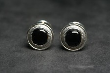 BUCCELLATI GEMELLI IN ARGENTO STERLING CON ONICO