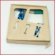 NOS STM LEVE FRENO VINTAGE MOUNTAIN BIKE MTB OLD ANODIZZATO BLU VERDE