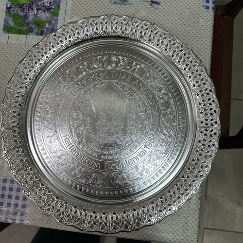 Vintage thai fruit - thai, silver