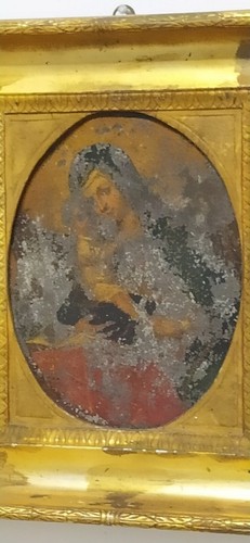 Dipinto madonna con - madonna,
