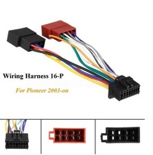 Cavo connettore ISO Autoradio per Pioneer 2003-on 16 pin - serie DEH / MVH 