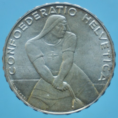 Svizzera franchi 1939 - svizzera, 5