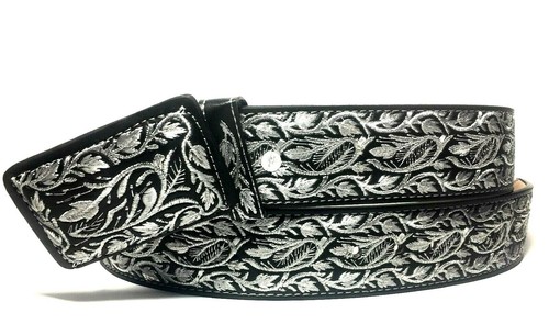 Cinto charro bordado hilo - bordado,