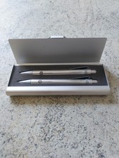 Set Scatola Alluminio Matita e Penna a Sfera A.G.Spalding & Bros New York FIAT