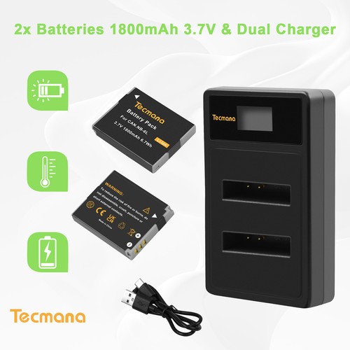 Batteria 6lh 6l per - nb-6lh, nb-6l