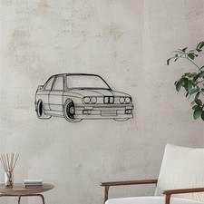 BMW E30 M3 sagoma parete