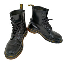 Anfibi Dr. Martens 8 fori nero nr.37 donna classic Punk Mod Rock Pop Icon-808