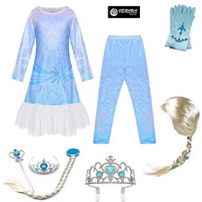 Simile Frozen 2 pz Vestito
