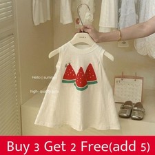 Vestito smanicato cotone