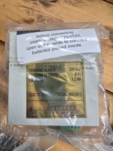 Alimentatore allarme - alimentatore, di