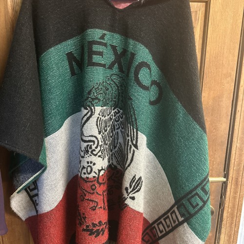 Poncho spesso messico lana - spesso,