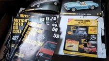 Mitiche auto da collezione 1/18  59 fascicoli + poster+catalogo modelli Hachette