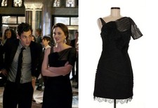 Abito BCBGMAXAZRIA ASO BLAIR WALDORF GOSSIP GIRL nero rosetta 8 usato in ottime condizioni raro