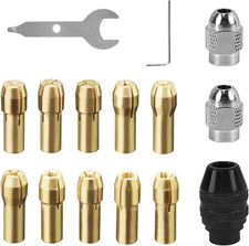 Set Da 15 Pezzi Mandrino per