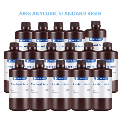 20kg anycubic resina standard - anycubic,