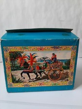 GIDI'S CARRETTINO SICILIANO VINTAGE COME NUOVO SCATOLA,CARTA E NASTRO ORIGINALI