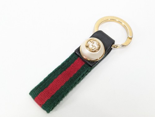 Gucci web portachiavi anello - gucci,