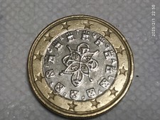 Moneta 1 Euro Portogallo 2004, bella