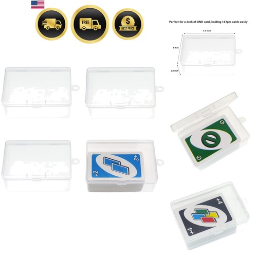 4pcs uno card box custodia - custodia, per