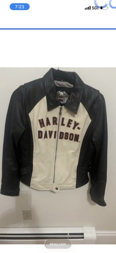 Giacca moto pelle donna