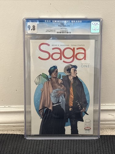 Saga cgc 9 - 1🔥🔥🔥cgc, 9,8