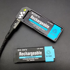 1x Caricabatteria USBC per SONY LIP-4WM MZ-RH1 MZ-EH1 MZ-NH1 MZ-NH3D