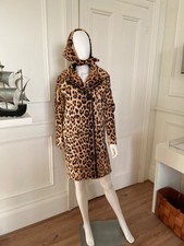 Cappotto pelliccia leopardata