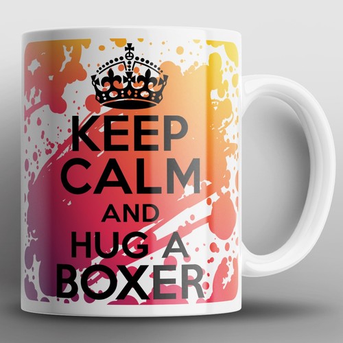 Keep calm and - hug, boxer
