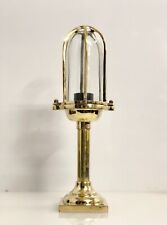 Lampada paratia nautica ottone