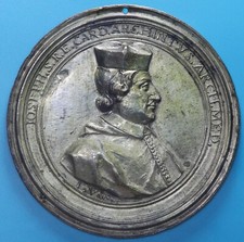 GIUSEPPE ARCHINTO MEDAGLIA E SENZA DATA IN RICORDO DEL CARDINALE E ARCIVESCOVO