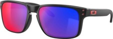 Oakley Holbrook modello 9102 colore 36 Occhiali da Sole Uomo lenti positive red