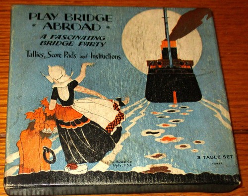 1927 play bridge abroad - bridge,