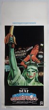 Locandina film Sexy America - Giorgio Grand Sexy Erotico 30 x 70 Occasione Raro!