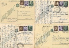 LUOGOTENENZA - INTERI POSTALI