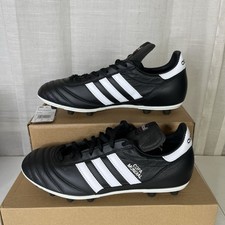 Adidas Copa Mundial FG tacchetti calcio nero bianco 015110 uomo taglia 10 pelle nuovi