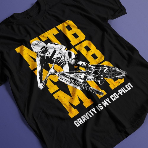Shirt ispirata alla - alla, mtb