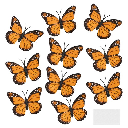 Butterflies wall decor - 3d,