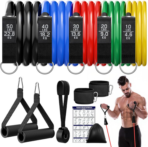Elastici fitness livelli - elastici,