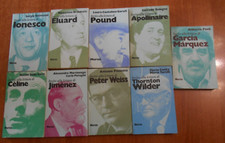 BLOCCO N. 9 INVITO ALLA LETTURA Mursia POUND ELUARD IONESCO WEISS JIMENEZ ecc.