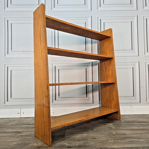 Libreria ripiani aperta retrò - libreria/ripiani,