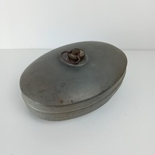 Boule scaldaletto borsa acqua calda vintage in ferro da collezione