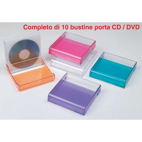Contenitore porta dvd - porta, cd/dvd,
