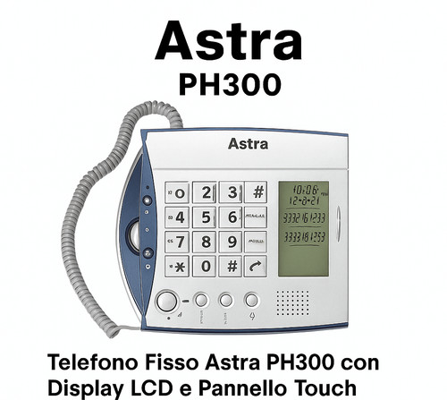 Telefono fisso astra ph300 - telefono,