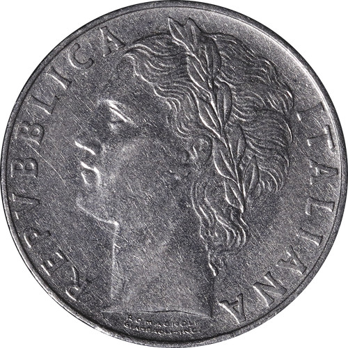 Italy 100 lire - km, #96.1