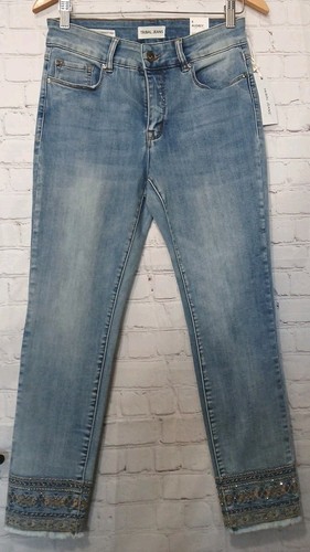 Jeans tribali audrey mid rise - jeans,