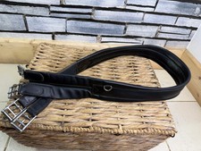 Cintura elasticizzata in pelle