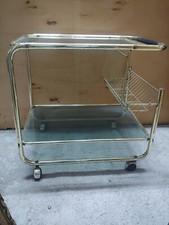 Carrello bar vintage Metallo Dorato